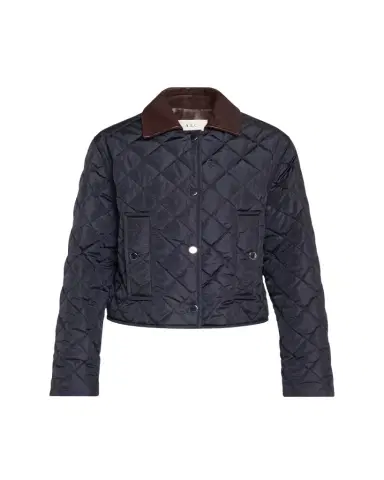 A.L.C. Henri Quilted Contrast Collar Jacket | Thumbnail 1