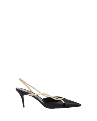 René Caovilla 80mm Embellished Braided Satin Pumps | Thumbnail 1