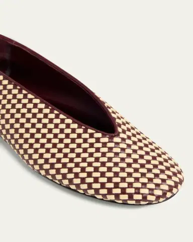 Bottega Veneta Bicolor Woven Nappa Leather Ballerina Flats | Thumbnail 5 Bottega Veneta Bicolor Woven Nappa Leather Ballerina Flats | Thumbnail 5