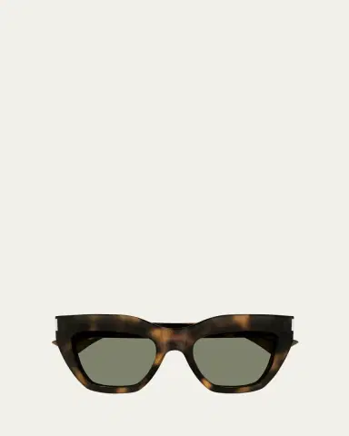 Saint Laurent SL759 Recycled Acetate Square Sunglasses | Thumbnail 4