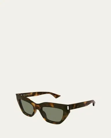 Saint Laurent SL759 Recycled Acetate Square Sunglasses | Thumbnail 5