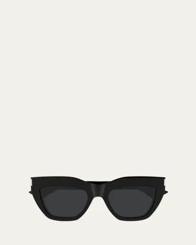 Saint Laurent SL759 Recycled Acetate Square Sunglasses | Thumbnail 6