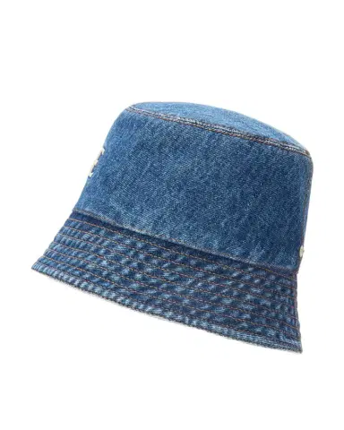 Loewe x Paula's Ibiza Logo Denim Bucket Hat | Thumbnail 1