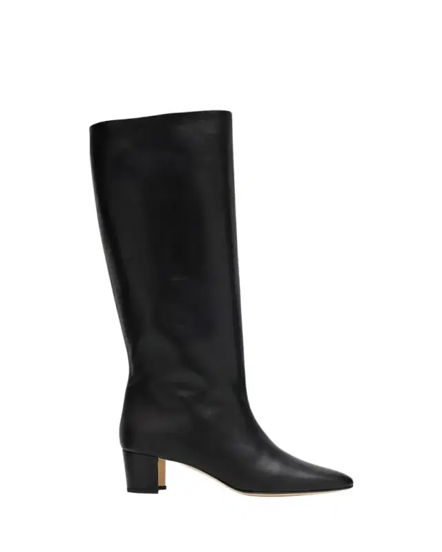 Myra Leather Kitten Heel Boots