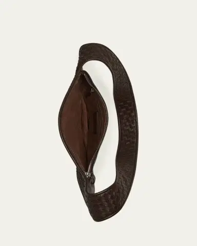 Bottega Veneta Men's Moto Shoulder Bag | Thumbnail 4