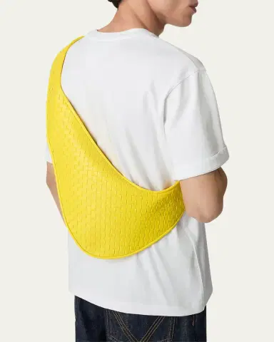 Bottega Veneta Men's Moto Shoulder Bag | Thumbnail 6