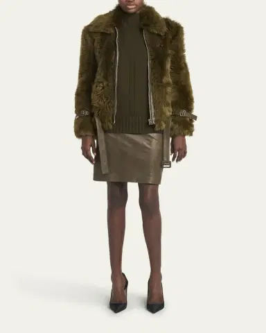 TOM FORD Mock-Neck Wool-Cotton Sweater | Thumbnail 2