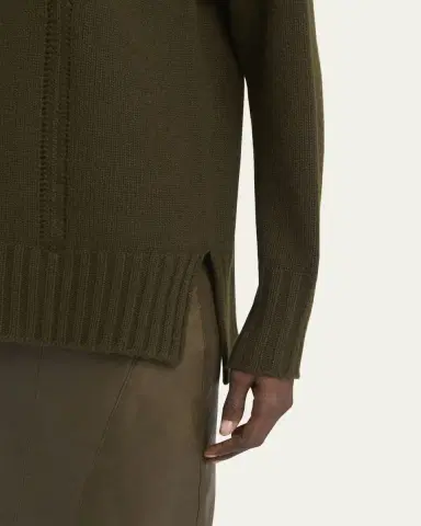 TOM FORD Mock-Neck Wool-Cotton Sweater | Thumbnail 5