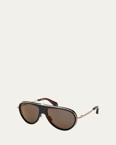 Christian Louboutin Aviator Metal Sunglasses | Thumbnail 2 Christian Louboutin Aviator Metal Sunglasses | Thumbnail 2