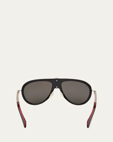 Christian Louboutin Aviator Metal Sunglasses | Thumbnail 5 Christian Louboutin Aviator Metal Sunglasses | Thumbnail 5