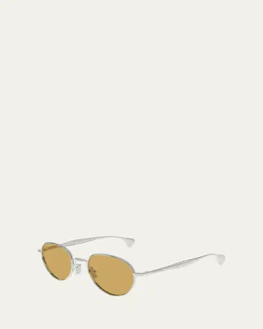Bottega Veneta BV1396S Round Metal Sunglasses | Thumbnail 2 Bottega Veneta BV1396S Round Metal Sunglasses | Thumbnail 2