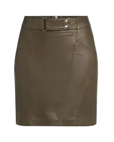 Tom Ford Soft Nappa Leather Mini Pencil Skirt | Thumbnail 1