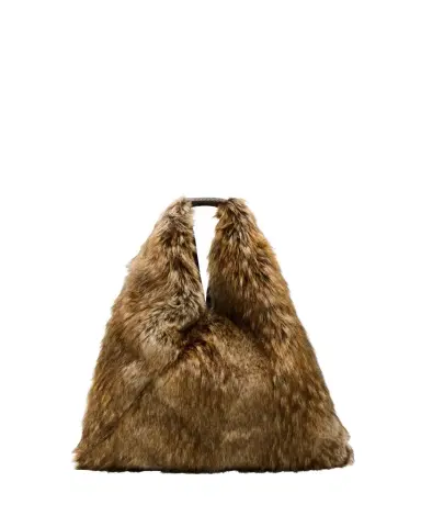 MM6 MAISON MARGIELA Classic Japanese Faux Fur Shoulder Bag | Thumbnail 1