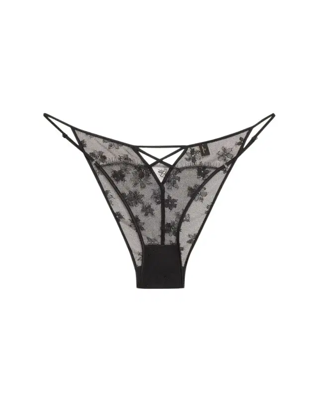 All Over Lace Cheeky Low-Rise Briefs