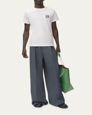 Loewe Men's Anagram Crew T-Shirt | Thumbnail 2