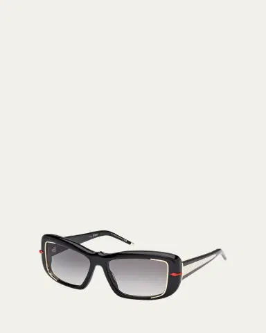 Christian Louboutin Square Acetate Sunglasses | Thumbnail 2 Christian Louboutin Square Acetate Sunglasses | Thumbnail 2
