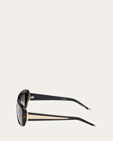 Christian Louboutin Square Acetate Sunglasses | Thumbnail 3 Christian Louboutin Square Acetate Sunglasses | Thumbnail 3