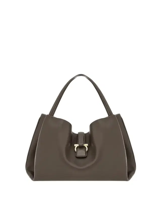 Ferragamo Medium Leather Tote Bag