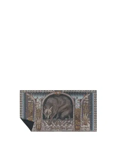 Sabina Savage The Wolf You Feed Cashmere and Silk Stole | Thumbnail 1 Sabina Savage The Wolf You Feed Cashmere and Silk Stole | Thumbnail 1