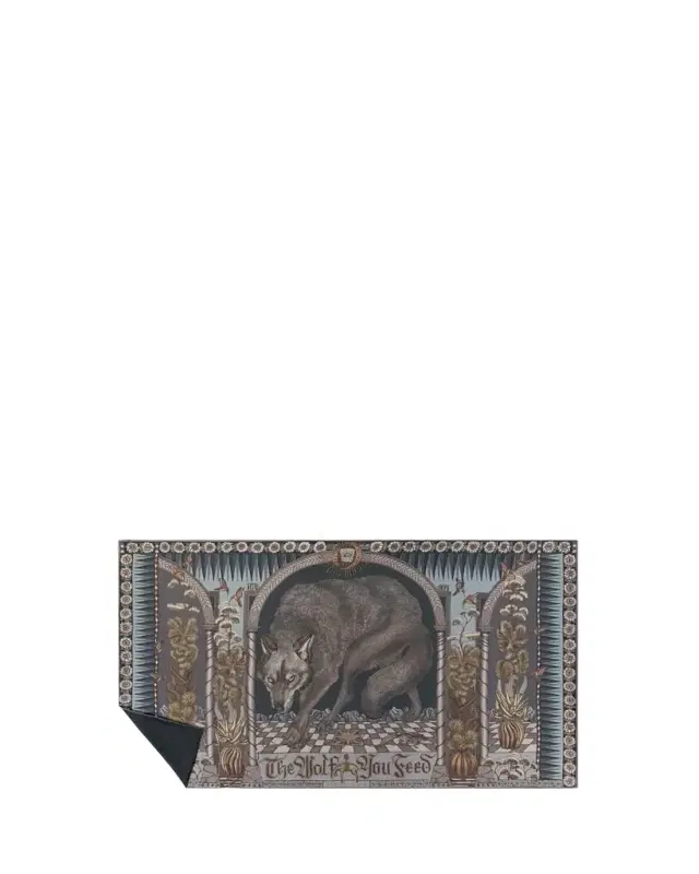 Sabina Savage The Wolf You Feed Cashmere and Silk Stole