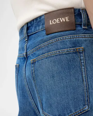 Loewe Men's Straight Fit Cropped Jeans | Thumbnail 12 Loewe Men's Straight Fit Cropped Jeans | Thumbnail 12