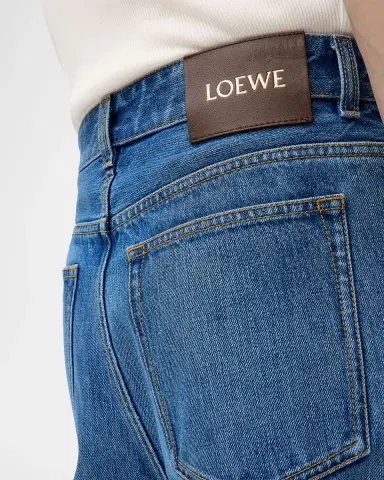 Loewe Men's Straight Fit Cropped Jeans | Thumbnail 8 Loewe Men's Straight Fit Cropped Jeans | Thumbnail 8