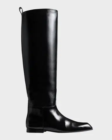 Khaite Colt Leather Riding Boots | Thumbnail 2 Khaite Colt Leather Riding Boots | Thumbnail 2