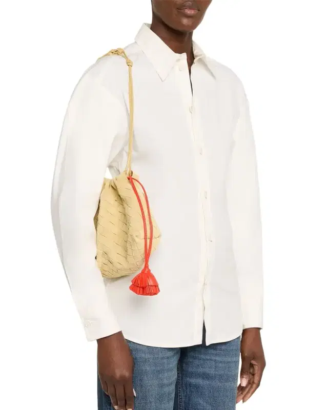 Soiree Dustbag Suede Pouch Bag