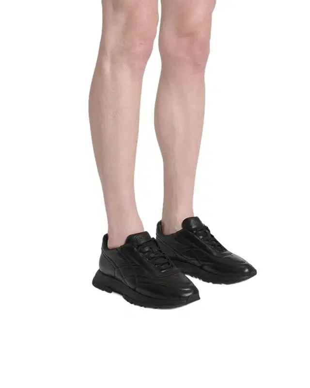 Men's Tonal Leather Low-Top Sneakers