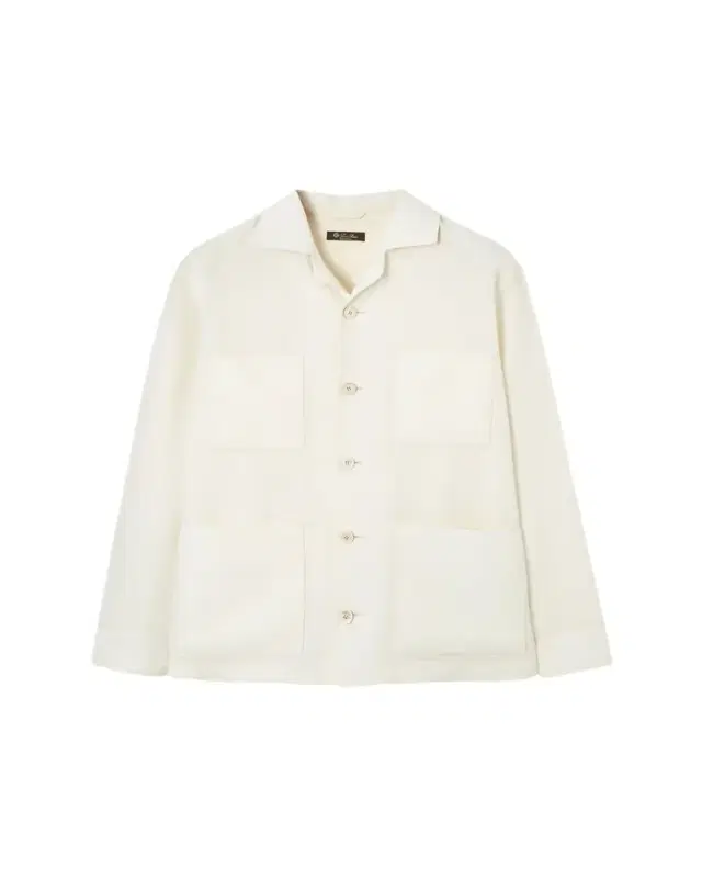 Men's Joele Linen and Silk Overshirt