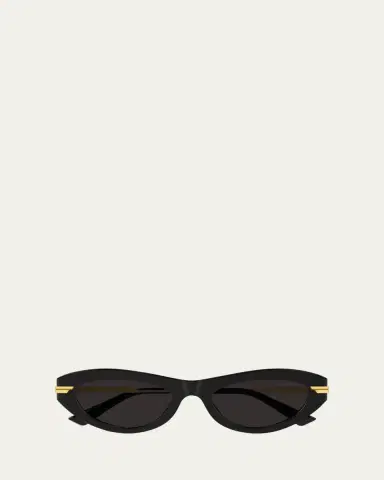Bottega Veneta BV1368S Cat-Eye Recycled Acetate Sunglasses | Thumbnail 4 Bottega Veneta BV1368S Cat-Eye Recycled Acetate Sunglasses | Thumbnail 4
