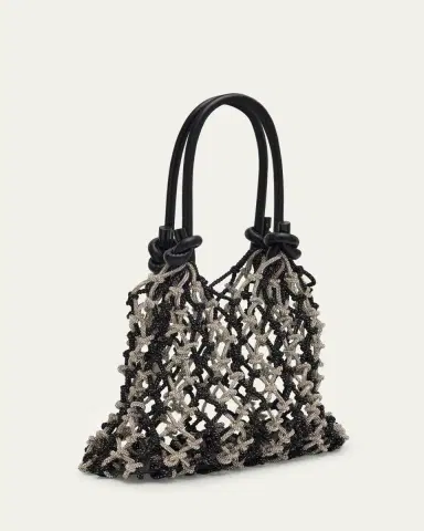 3.1 Phillip Lim Crystal Macrame Mini Sac Top-Handle Bag | Thumbnail 3 3.1 Phillip Lim Crystal Macrame Mini Sac Top-Handle Bag | Thumbnail 3