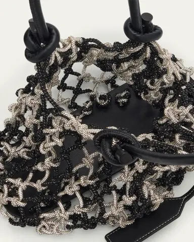 3.1 Phillip Lim Crystal Macrame Mini Sac Top-Handle Bag | Thumbnail 4 3.1 Phillip Lim Crystal Macrame Mini Sac Top-Handle Bag | Thumbnail 4