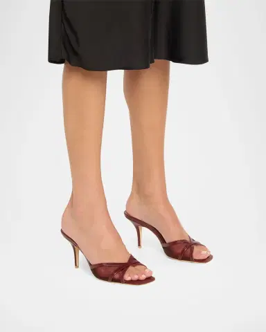 Malone Souliers Perla Mesh Leather Sandals | Thumbnail 2
