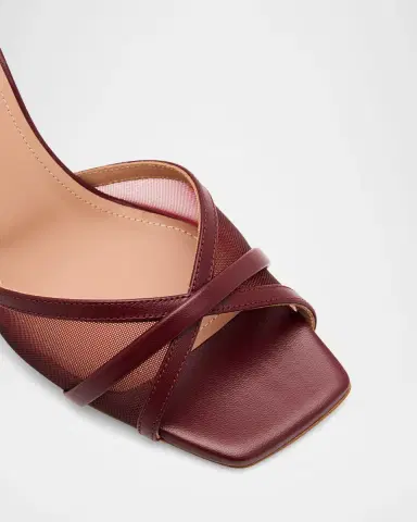 Malone Souliers Perla Mesh Leather Sandals | Thumbnail 5