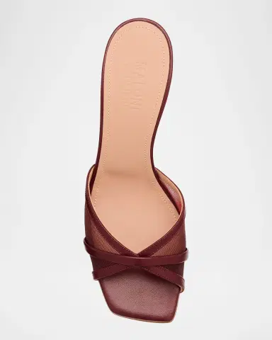 Malone Souliers Perla Mesh Leather Sandals | Thumbnail 6