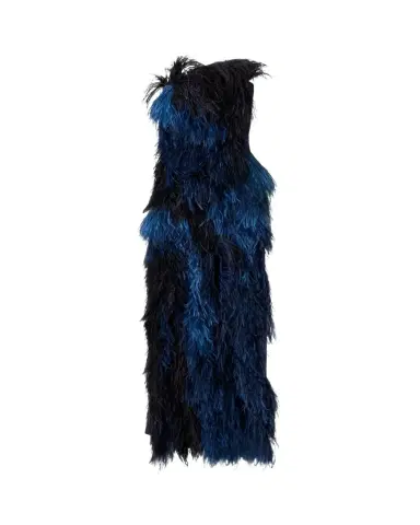 Akris Strapless Ostrich Feather Gown | Thumbnail 1