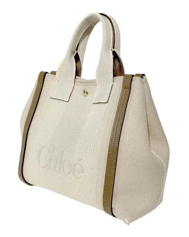 Small Tote Bag in Jacquard Canvas