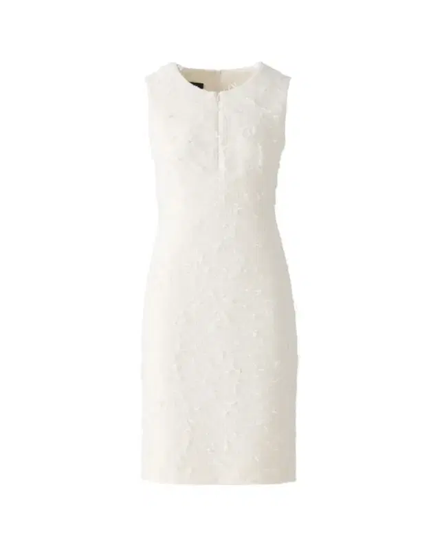 Akris Tweed Zip Front Wool Dress