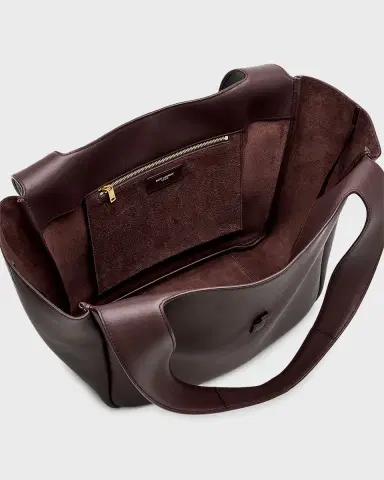 Saint Laurent Le 5 À 7 Bea YSL Tote Bag in Calfskin Leather | Thumbnail 8 Saint Laurent Le 5 À 7 Bea YSL Tote Bag in Calfskin Leather | Thumbnail 8