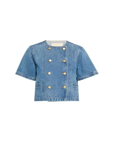 Ulla Johnson The Serge Short-Sleeve Jacket | Thumbnail 1 Ulla Johnson The Serge Short-Sleeve Jacket | Thumbnail 1