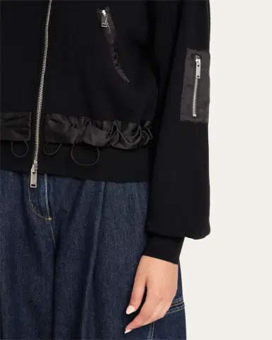 3.1 Phillip Lim Double-Layer Bomber Jacket | Thumbnail 5 3.1 Phillip Lim Double-Layer Bomber Jacket | Thumbnail 5