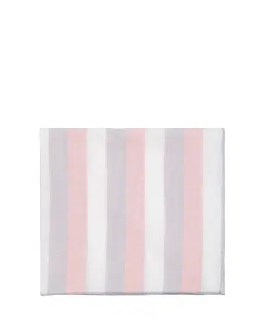 Simonnot Godard Men's Cotton Stripe Color-Edge Pocket Handkerchief | Thumbnail 1 Simonnot Godard Men's Cotton Stripe Color-Edge Pocket Handkerchief | Thumbnail 1
