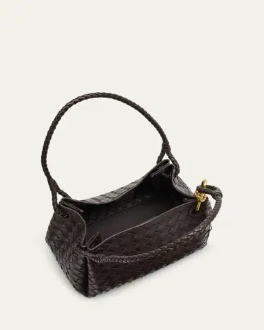 Bottega Veneta Parachute Medium Nappa Leather Shoulder Bag | Thumbnail 8 Bottega Veneta Parachute Medium Nappa Leather Shoulder Bag | Thumbnail 8