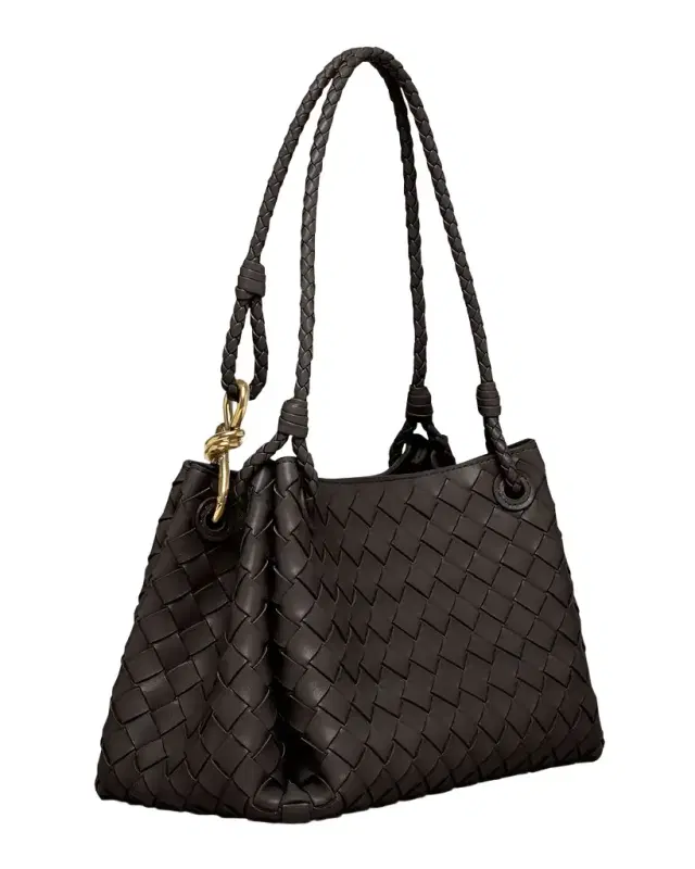 Bottega Veneta Parachute Medium Nappa Leather Shoulder Bag