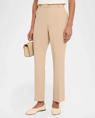 Lafayette 148 New York Manhattan Cotton Twill Cigarette Pants | Thumbnail 7 Lafayette 148 New York Manhattan Cotton Twill Cigarette Pants | Thumbnail 7