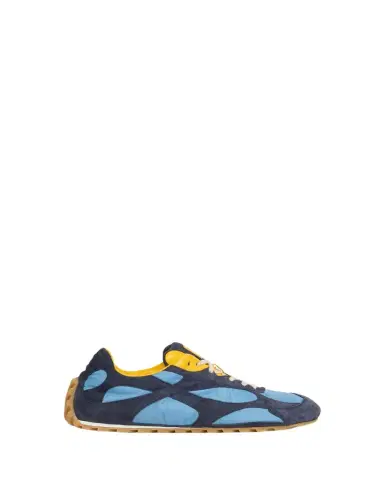 Bottega Veneta Men's Orbit Flash Suede & Nylon Low-Top Sneakers | Thumbnail 1 Bottega Veneta Men's Orbit Flash Suede & Nylon Low-Top Sneakers | Thumbnail 1