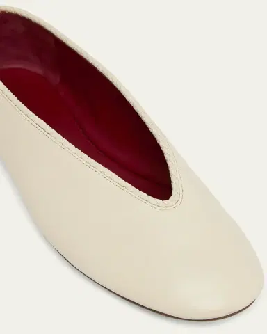 Bottega Veneta Lagoon Nappa Leather Ballerina Flats | Thumbnail 5
