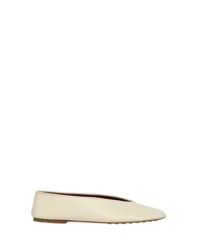 Bottega Veneta Lagoon Nappa Leather Ballerina Flats | Thumbnail 1