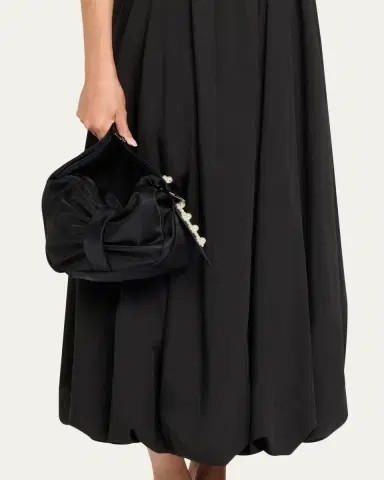 Simone Rocha Embellished Bow Sling Shoulder Bag | Thumbnail 2 Simone Rocha Embellished Bow Sling Shoulder Bag | Thumbnail 2